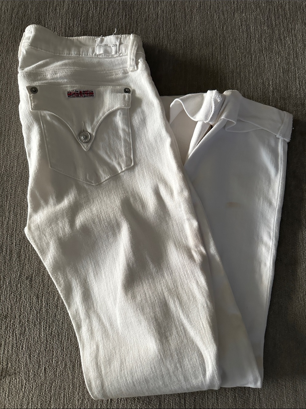 Hudson Jeans White Women's Skinny Jeans